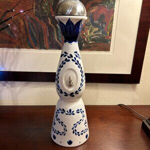 Clase Azul Reposado Tequila EMPTY ceramic hand painted bottle 750 ml - Agave